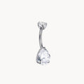 Bauchnabelpiercing Titan Bananabell mit Tropfen - "Beauty by Fifi"