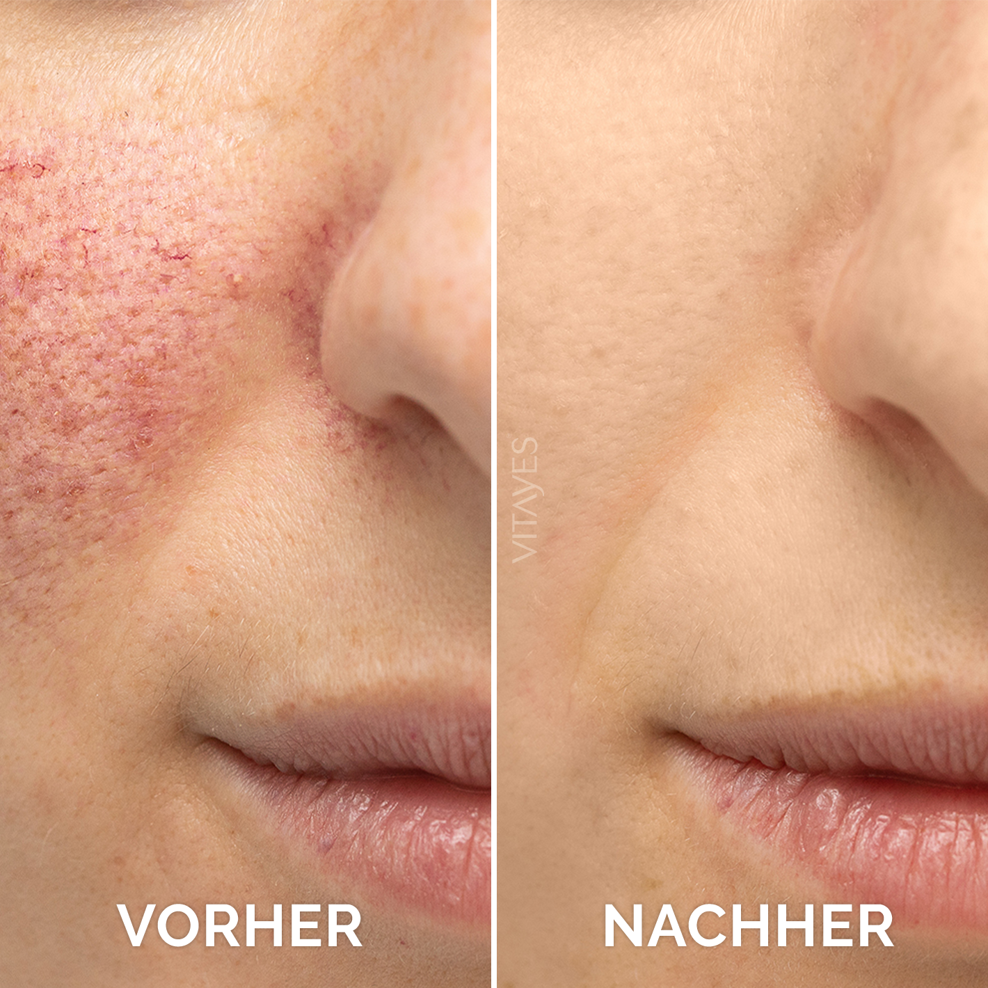 Vitamin C 10% Serum von Vitayes mit Hyaluron, 30 ml, feuchtigkeitsspendendes Perfector für strahlende Haut