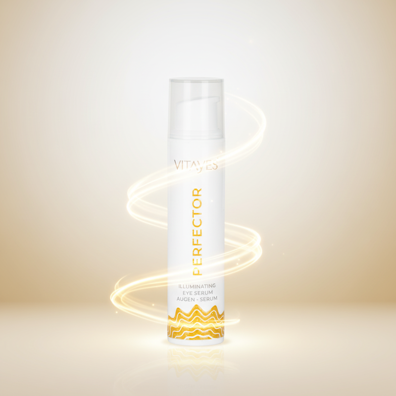 Hautpflege-Serum für die Augenpartie, Vitayes Peptid Lifting Augenserum, 15 ml, mit Anti-Falten und aufhellender Wirkung