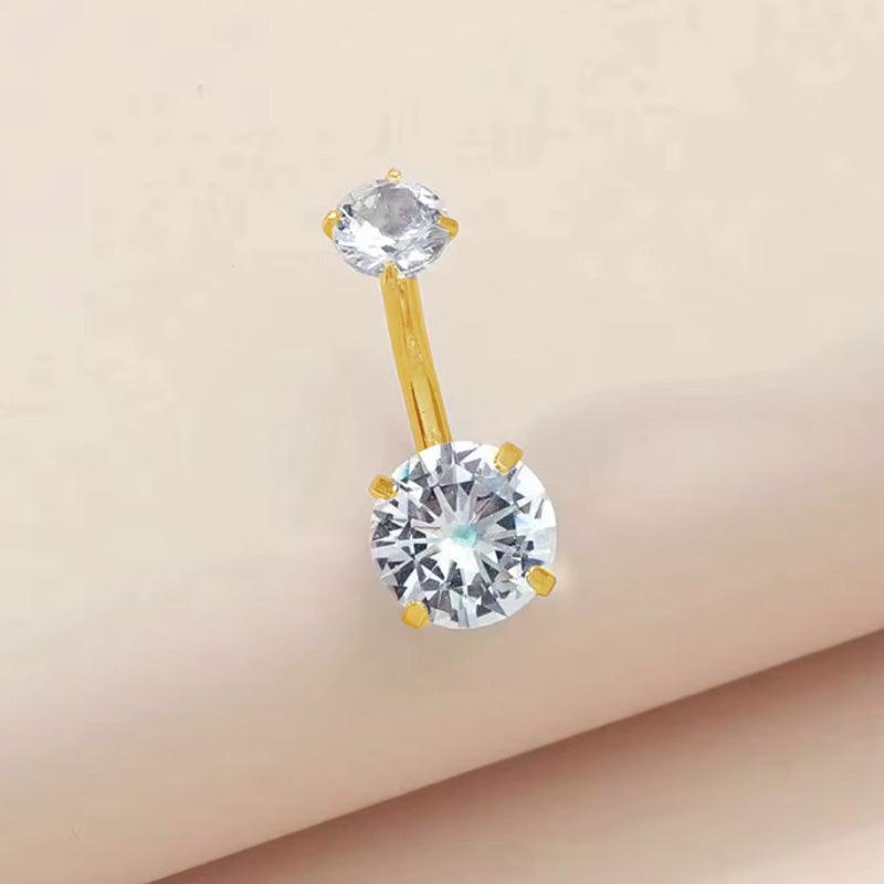 Bauchnabelpiercing Titan „Double Spark“ - "Beauty by Fifi"