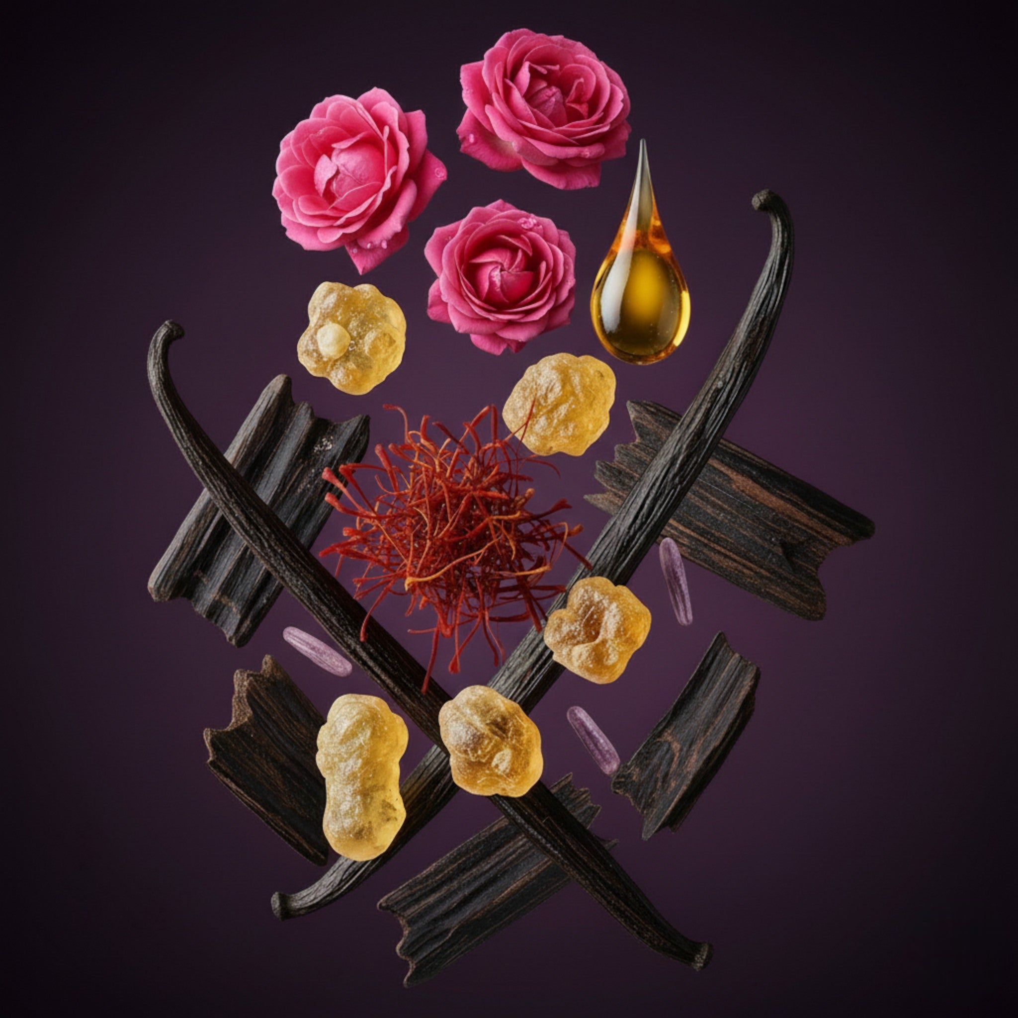 NISHRA SATIN NOIR 50ml Extrait de Parfum