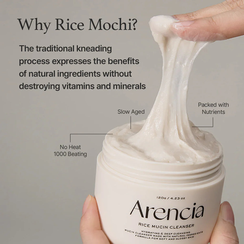 ARENCIA Rice Mucin Cleanser - 120g