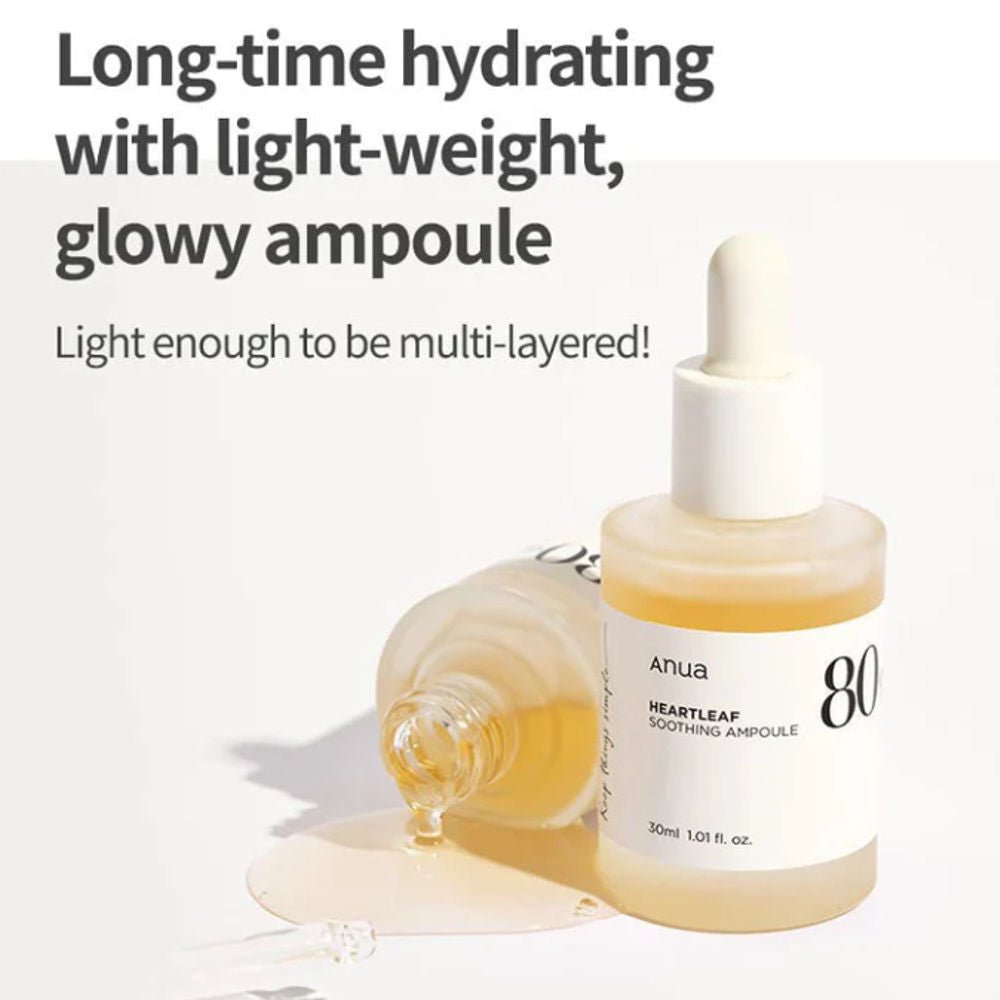 Anua | Heartleaf 80 Moisture Soothing Ampoule - 30 ml