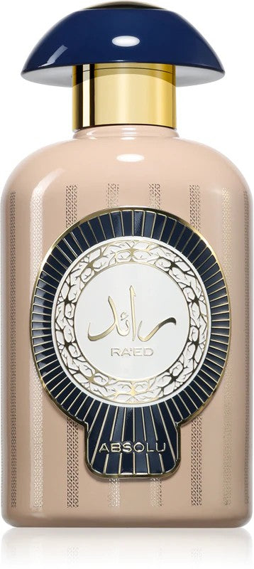 Lattafa Raed Absolu Eau de Parfum 100 ml Flasche mit elegantem Design, für Herren, in der Abbildung sichtbar