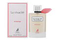 Maison Alhambra La Vivacite Intensa Eau de Parfum 100ml Flasche, elegantes Parfüm von Drop Fragra mit floralem Duft.
