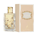 Drop Fragra Maison Alhambra Sugar Me Dulce de Leche Parfum 100 ml Flasche mit goldener Parfumdose und eleganter Verpackung