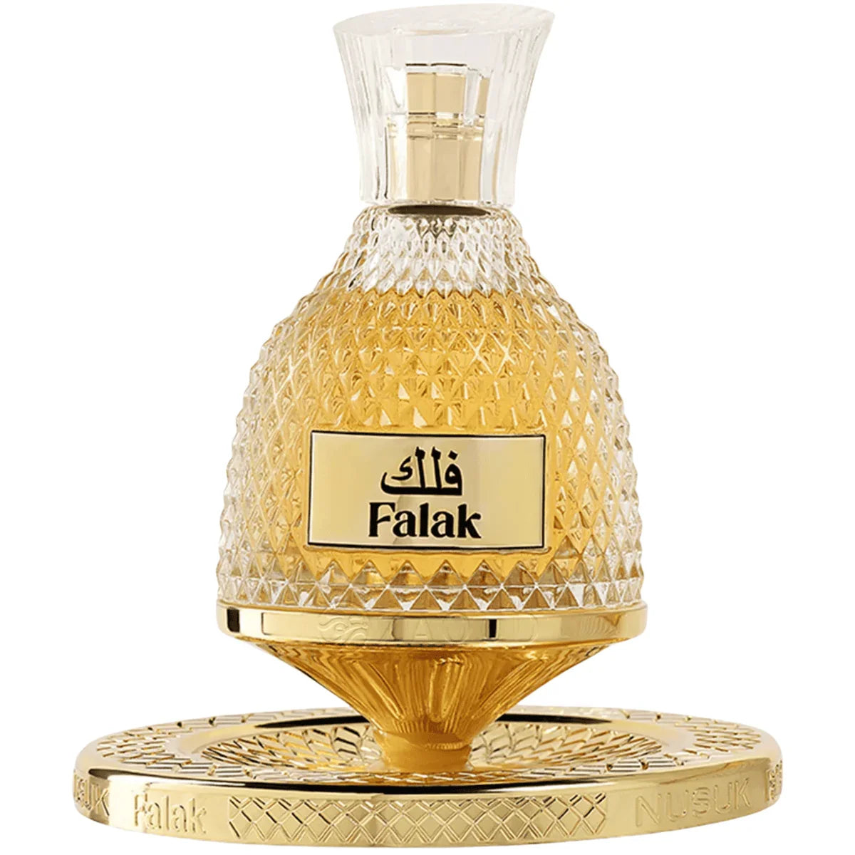 Luxus Aroma Nusuk Falak Eau de Parfum unisex, 100 ml Flasche, elegantes Parfüm mit floral-fruchtigem Duft.