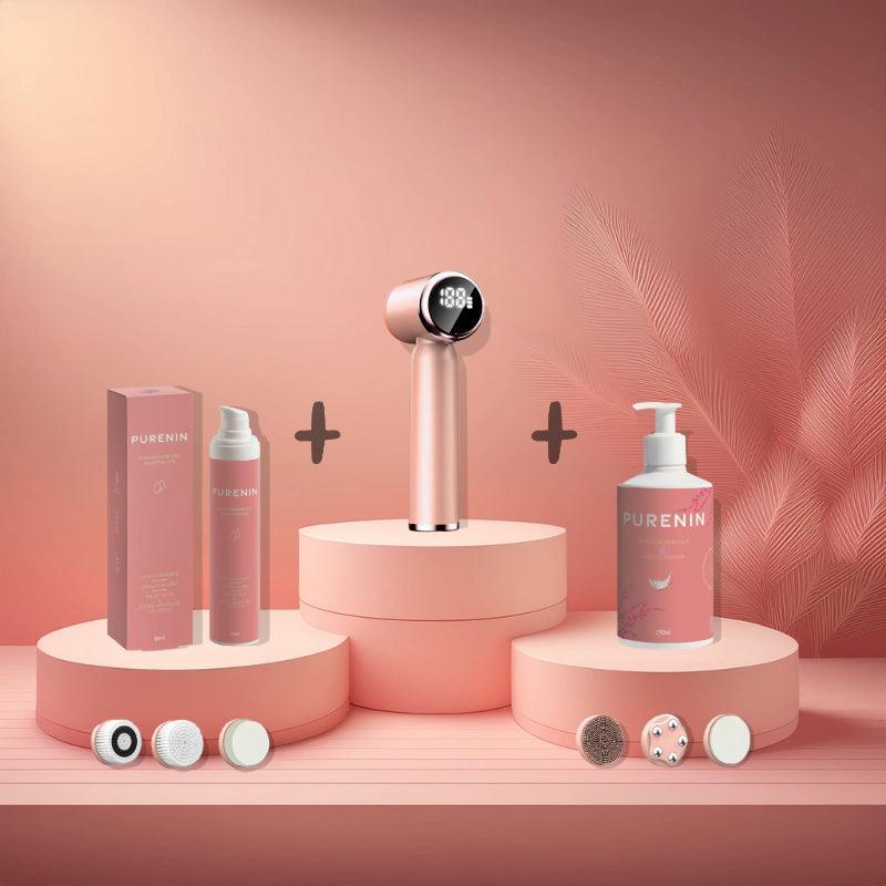 Elektrische Gesichtsbürste - 6in1 Set