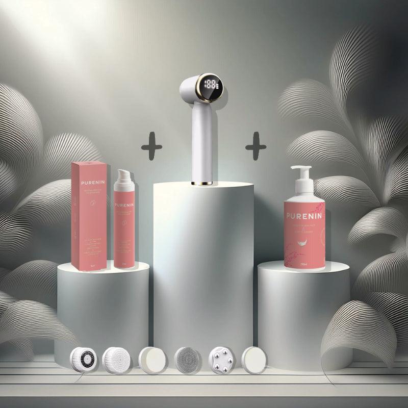 Elektrische Gesichtsbürste - 6in1 Set