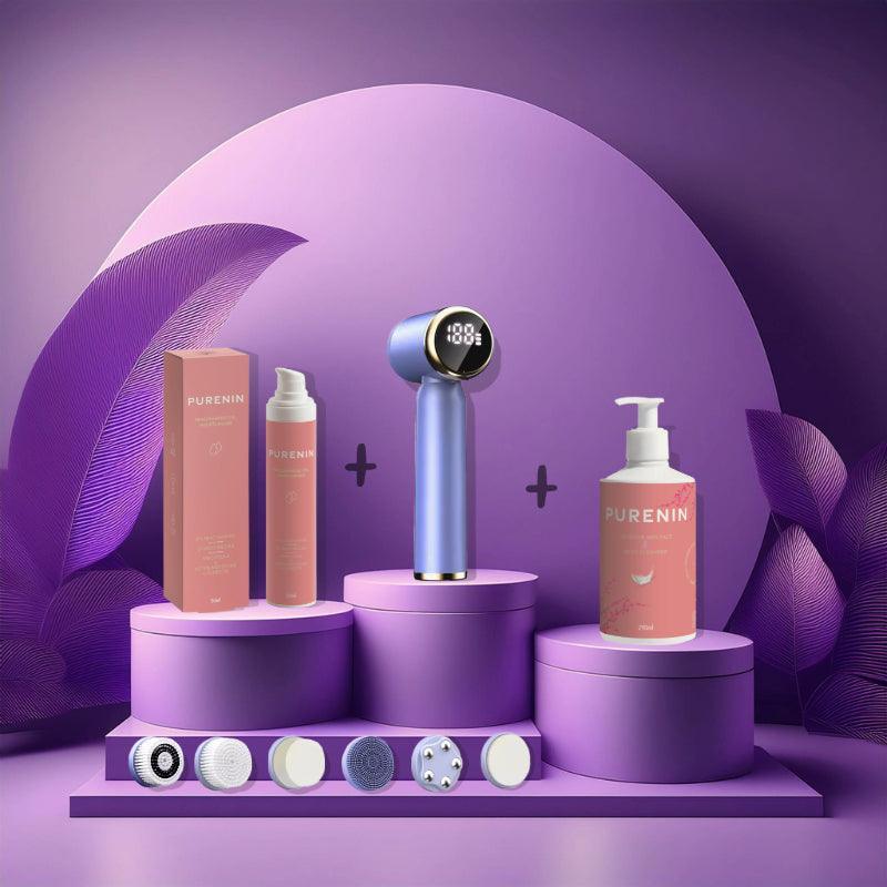 Elektrische Gesichtsbürste - 6in1 Set