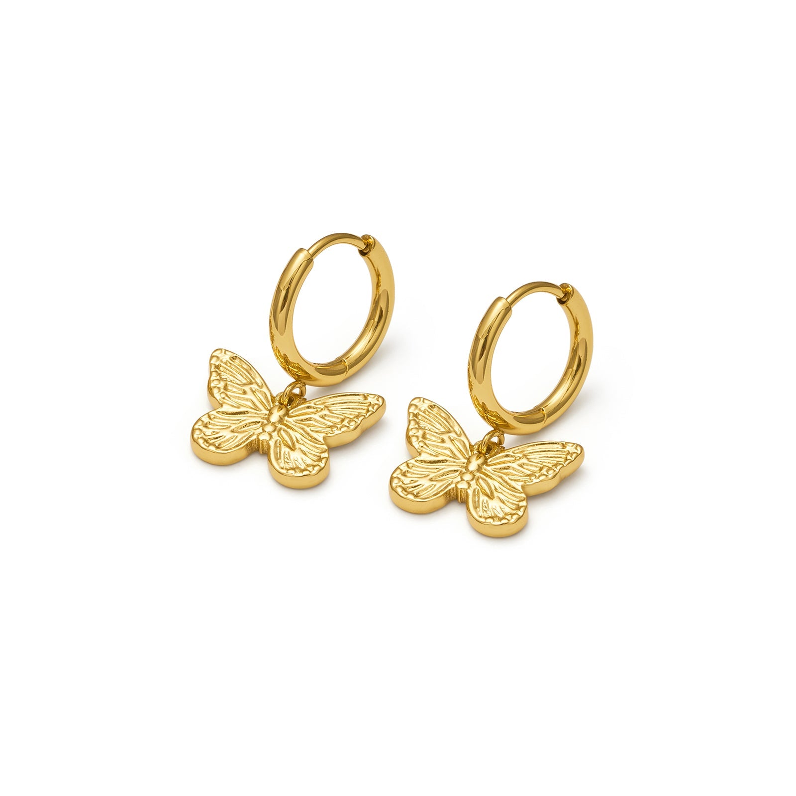 Creolen Butterfly Gold - "Beauty by Fifi"
