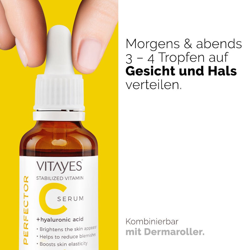 Perfector Vitamin C 10% Serum – Mit Hyaluron 30 ml - "Beauty by Fifi"