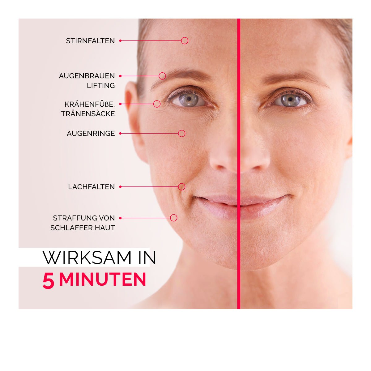 Instant Ageback™ - Lifting - Creme gegen Tränensäcke und Falten - "Beauty by Fifi"