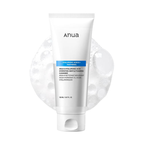 Anua 8 Hyaluronic Acid Hydrating Gentle Foaming Cleanser 150ml - "Beauty by Fifi"