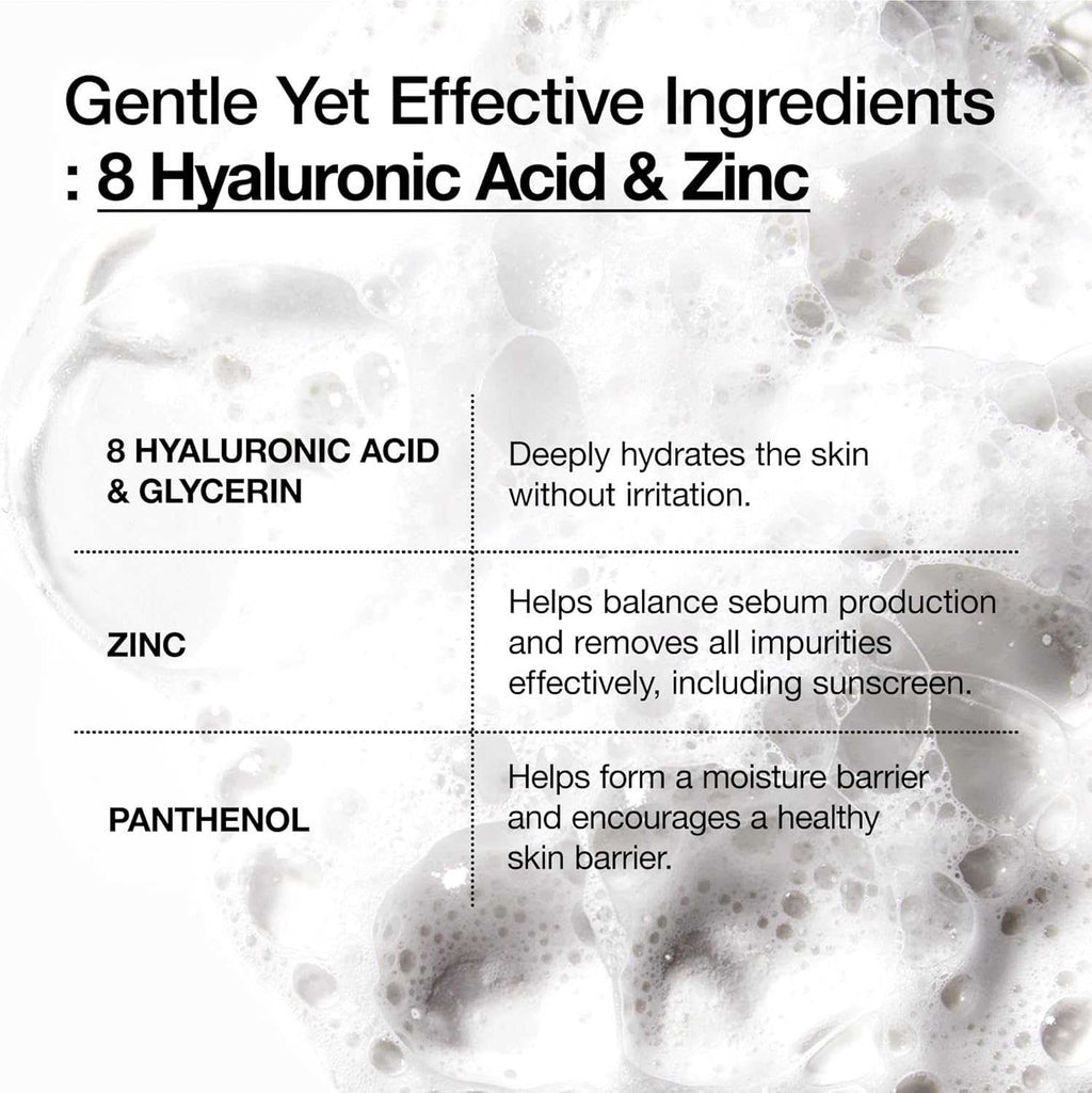 Anua 8 Hyaluronic Acid Hydrating Gentle Foaming Cleanser 150ml - "Beauty by Fifi"