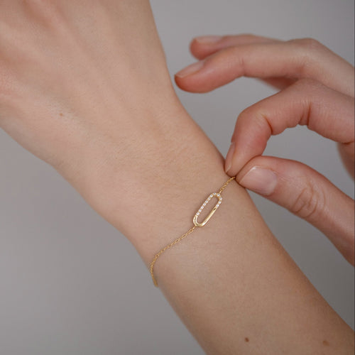 Ava Armband – 925 Silber & 18K Gold - "Beauty by Fifi"