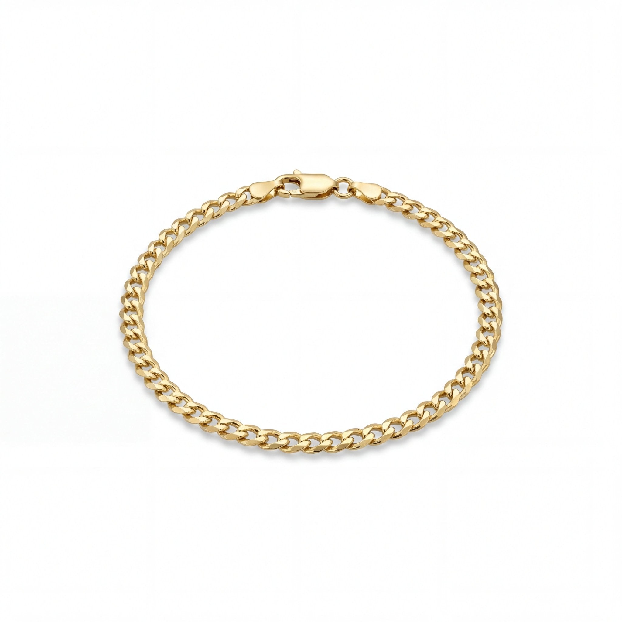 Sterling Silber Lyn Armband von Studio Karl, elegantes 925 Silber Kettenarmband mit feinem Design.