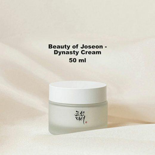Luxuriöse Beauty of Joseon Dynasty Cream von Purida, feuchtigkeitsspendende Pflege mit Ginseng und Reiskleiewasser, 50 ml