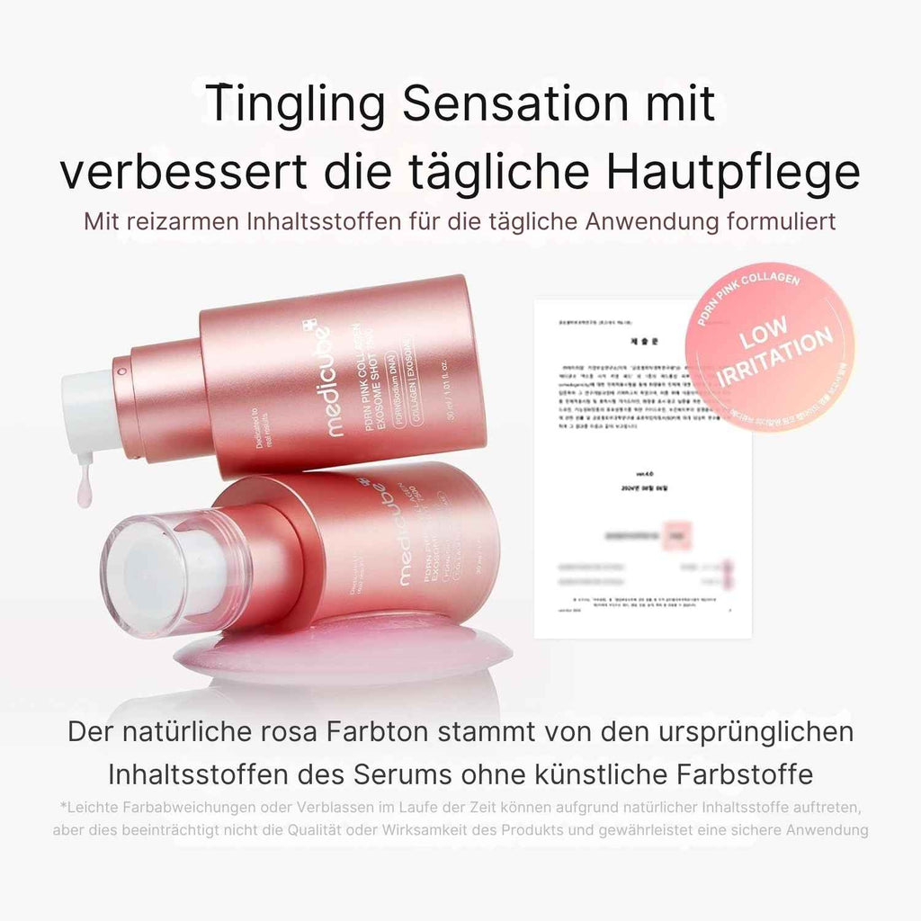 Medicube PDRN Pink Collagen Exosome Shot Serum 7500 