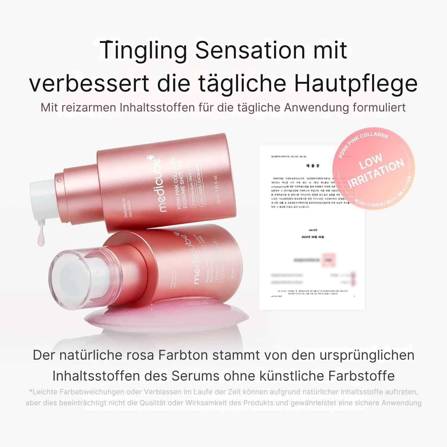 Medicube PDRN Pink Collagen Exosome Shot Serum 7500 