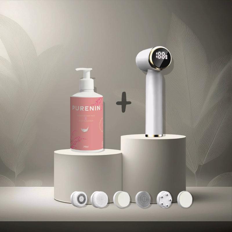 Elektrische Gesichtsbürste - 6in1 Set