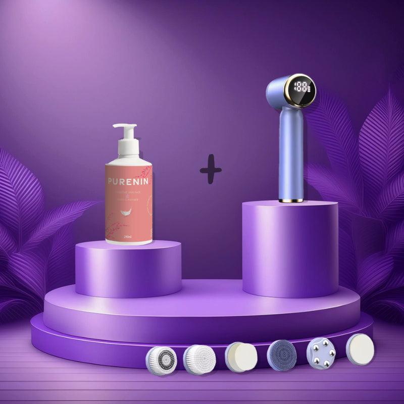 Elektrische Gesichtsbürste - 6in1 Set