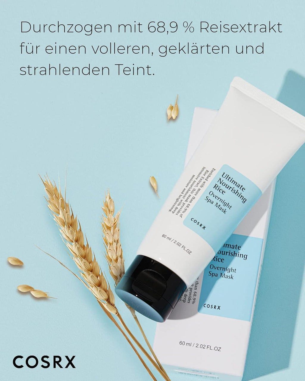 COSRX Ultimate Nourishing Rice Overnight Spa Mask – 60 ml - "Beauty by Fifi"