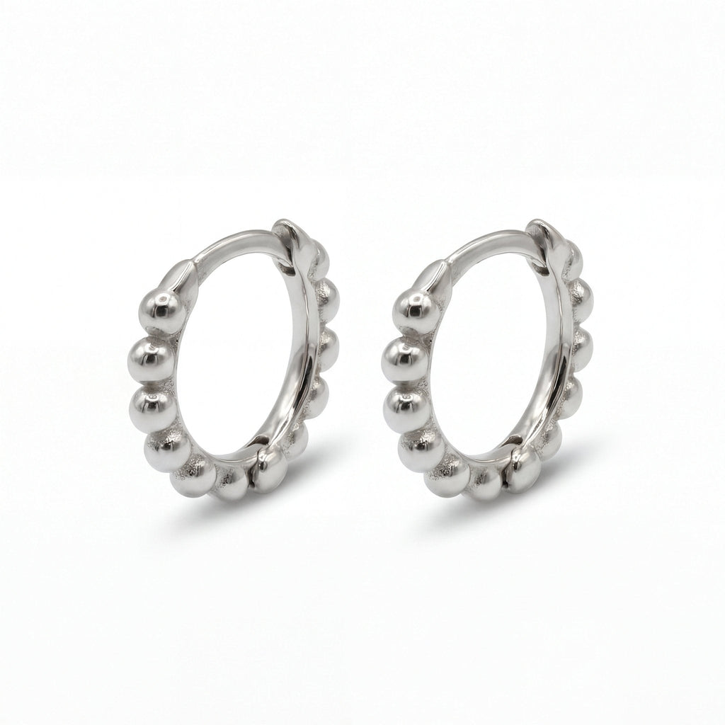 Creole Zina Big – Kugelcreolen 925 Silber - "Beauty by Fifi"