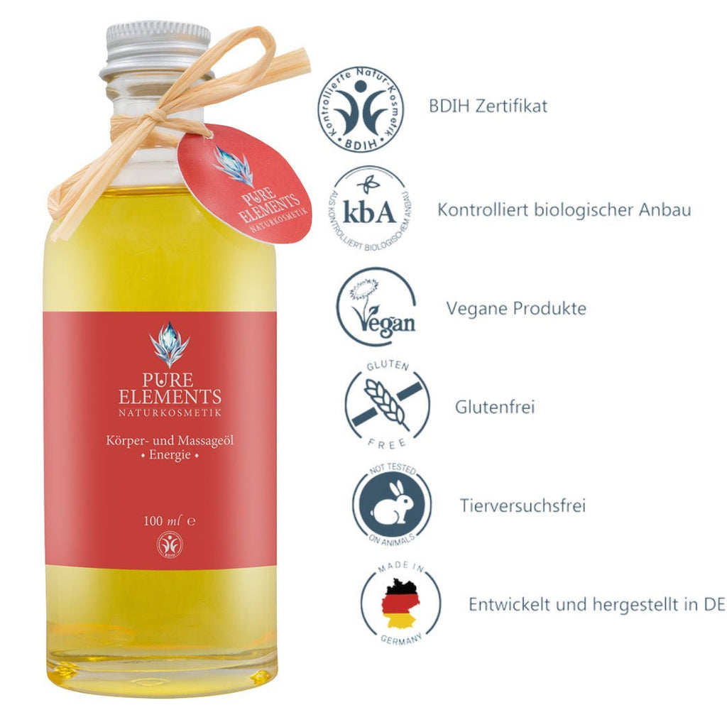 Körper - und Massageöl •Energie• - "Beauty by Fifi"