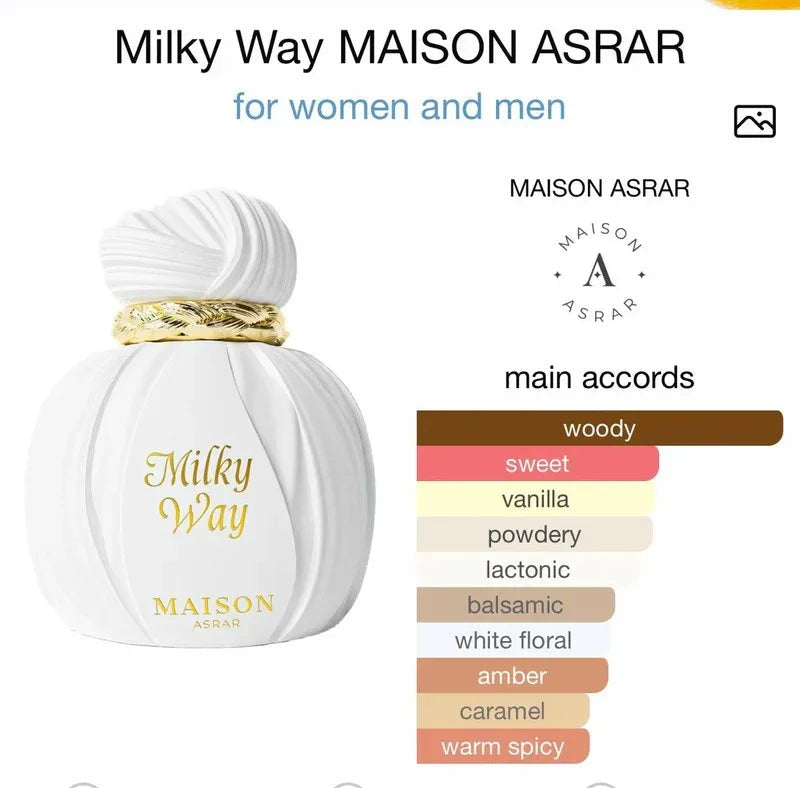 MAISON ASRAR Milky Way Eau De Parfum 100 ml