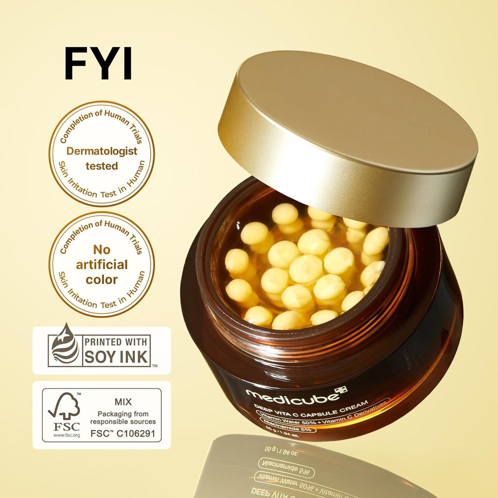 Medicube Deep Vita C Capsule Cream 55g - "Beauty by Fifi"