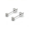 Niva Ohrstecker – Mini Knoten 925 Silber & 18K Gold - "Beauty by Fifi"