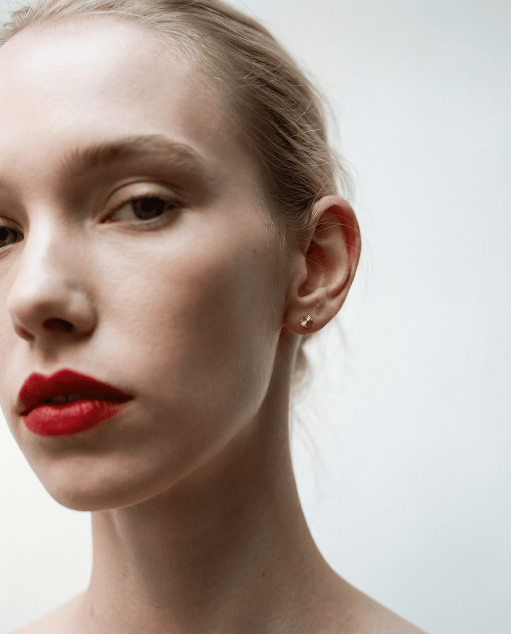 Aura Ohrstecker – Sonnenstrahlen 925 Silber & 18K Gold - "Beauty by Fifi"