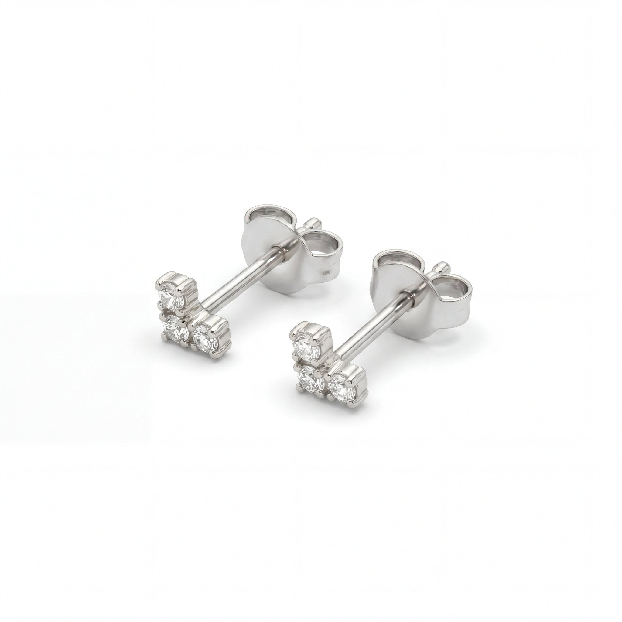 Sienna Ohrstecker – Herz Zirkonia 925 Silber - "Beauty by Fifi"
