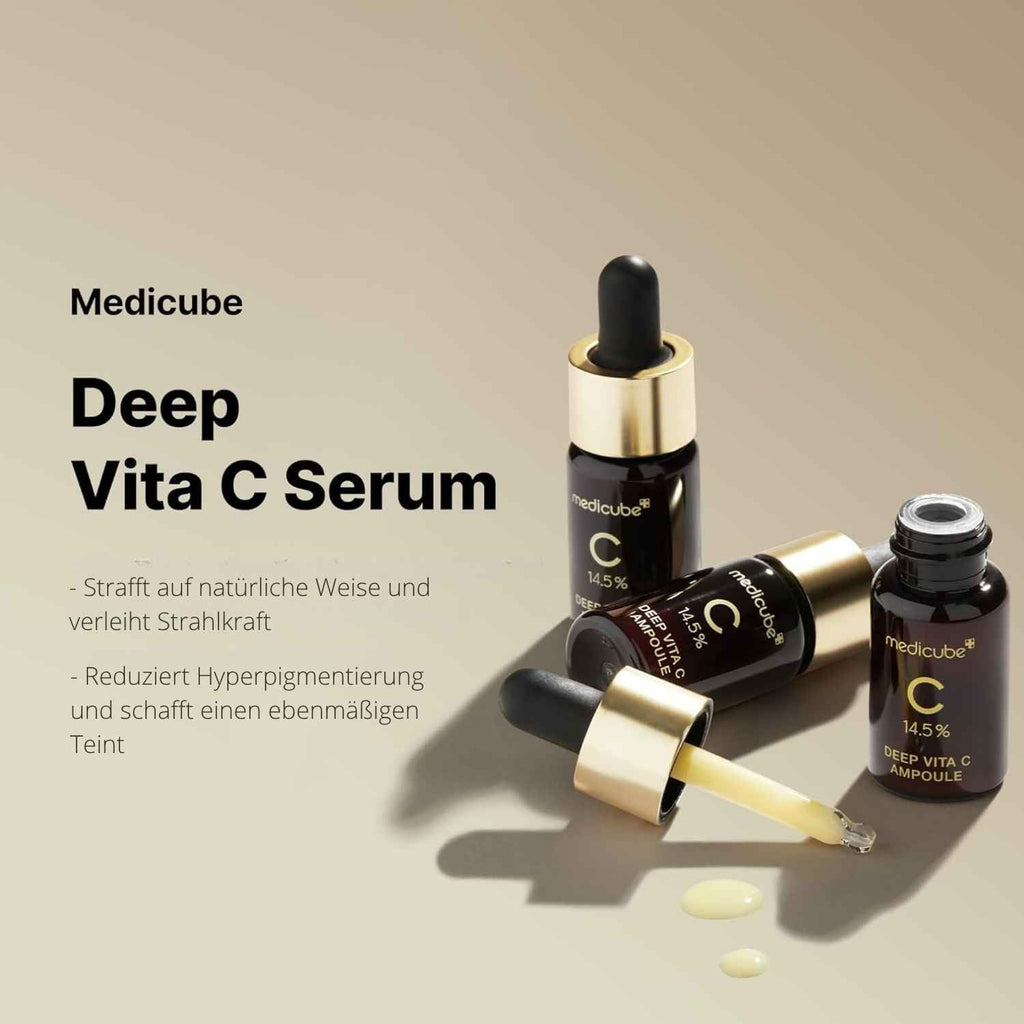 Medicube Deep Vita C Ampoule 2.0 Serum Set - 3x 10 g - "Beauty by Fifi"